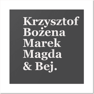 The Grzegorzewski Family Posters and Art